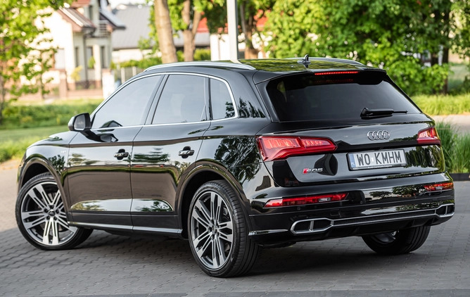 Audi SQ5 cena 229000 przebieg: 39555, rok produkcji 2018 z Jędrzejów małe 667